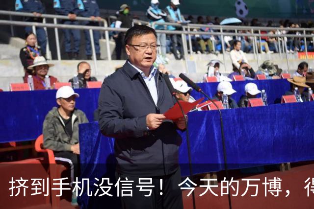 挤到手机没信号！今天的万博，得有1亿人在！